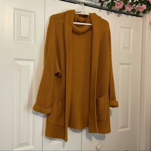 Orange Cardigan